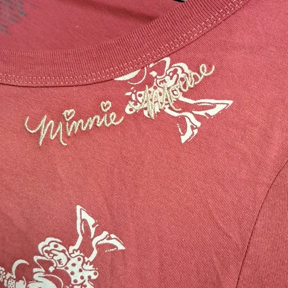 Disney Minnie Mouse short sleeved tee Small multi-color - Picture 2 of 4